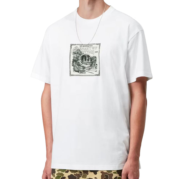 Lightyears T-shirt carhartt pour hommes vu de face porté