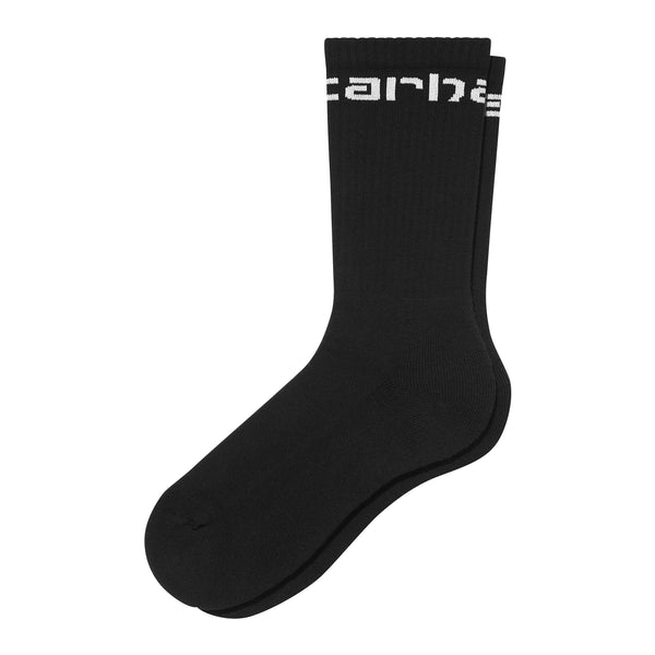 Chaussettes - Carhartt WIP - Carhartt Socks // Black/White - Stoemp