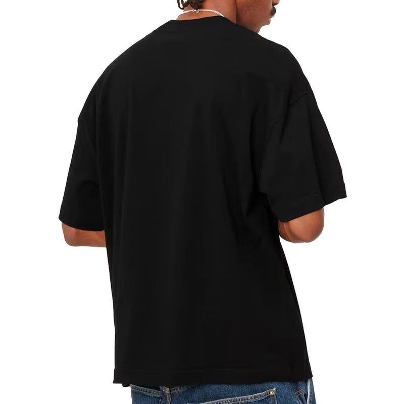 T-shirt Carhartt noir homme - Vue de dos mannequin 