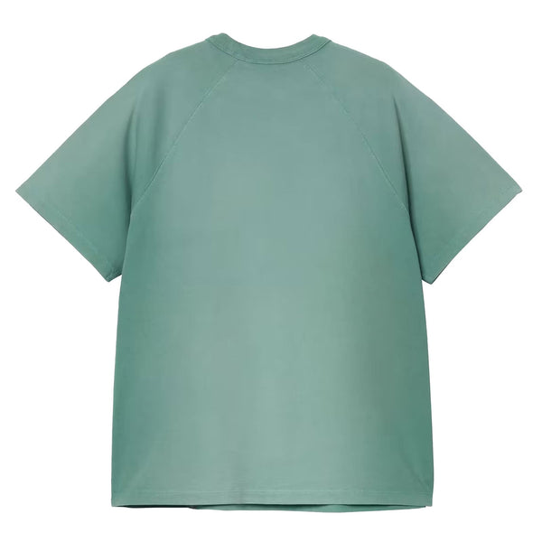 T-shirt Carhartt noir délavé femme - vue de dos 