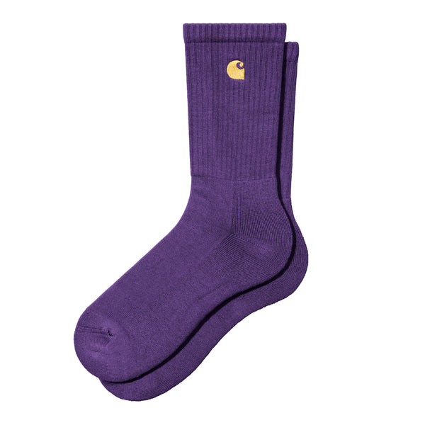 Chase Socks // Tyrian/Gold