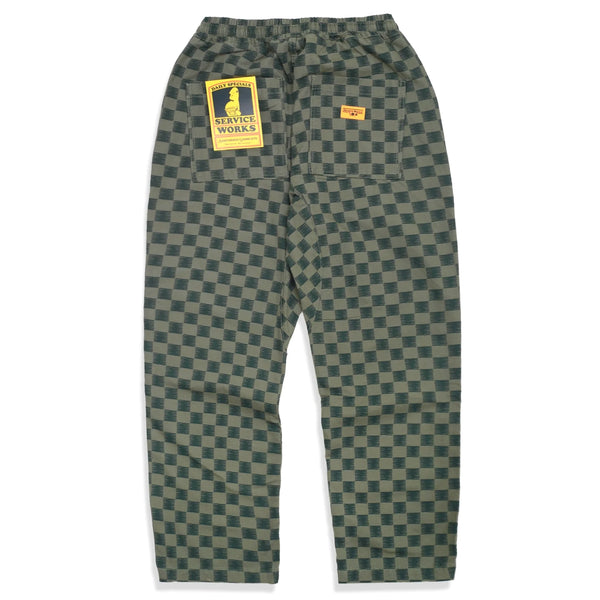 Canvas Chef Pants // Green