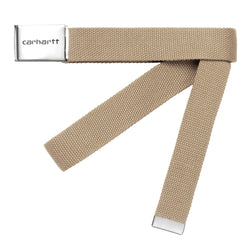 Ceintures - Carhartt WIP - Clip Belt Chrome // Leather - Stoemp