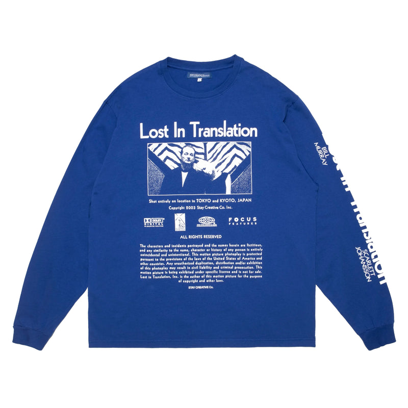 T-shirts - Stay Creative - Credits Longsleeve // Classic Blue - Stoemp