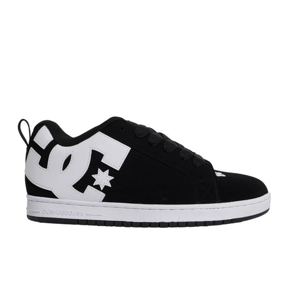 Chaussure de Skate DC Shoes Noir Vue de coté droit