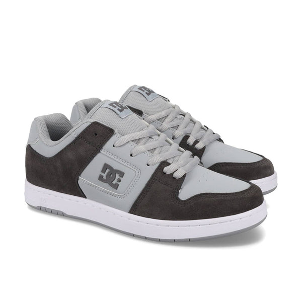 Chaussure de Skate DC Shoes Gris Vue de coté 