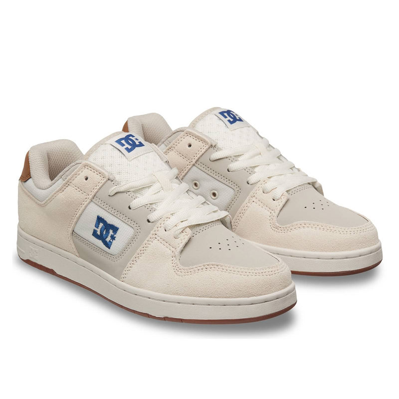Chaussure de Skate DC Shoes Beige Homme Vue de coté