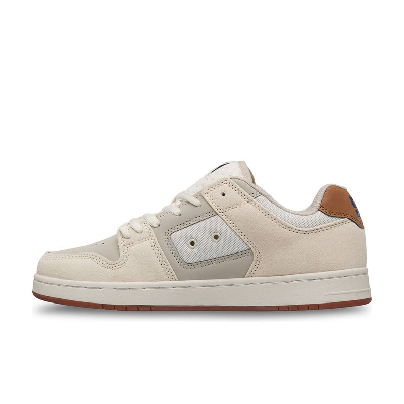 Chaussure de Skate DC Shoes Beige Homme Vue de coté droit intérieur