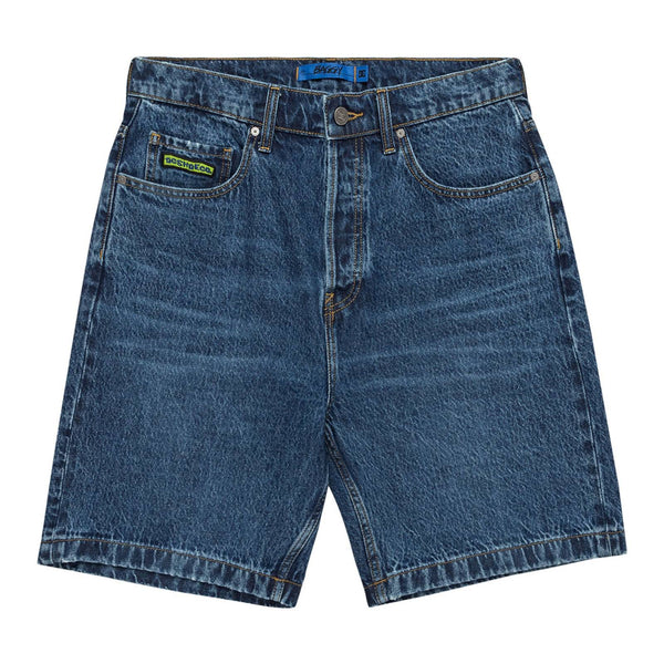 Short DC Shoes Homme Bleu Jeans Vue de face
