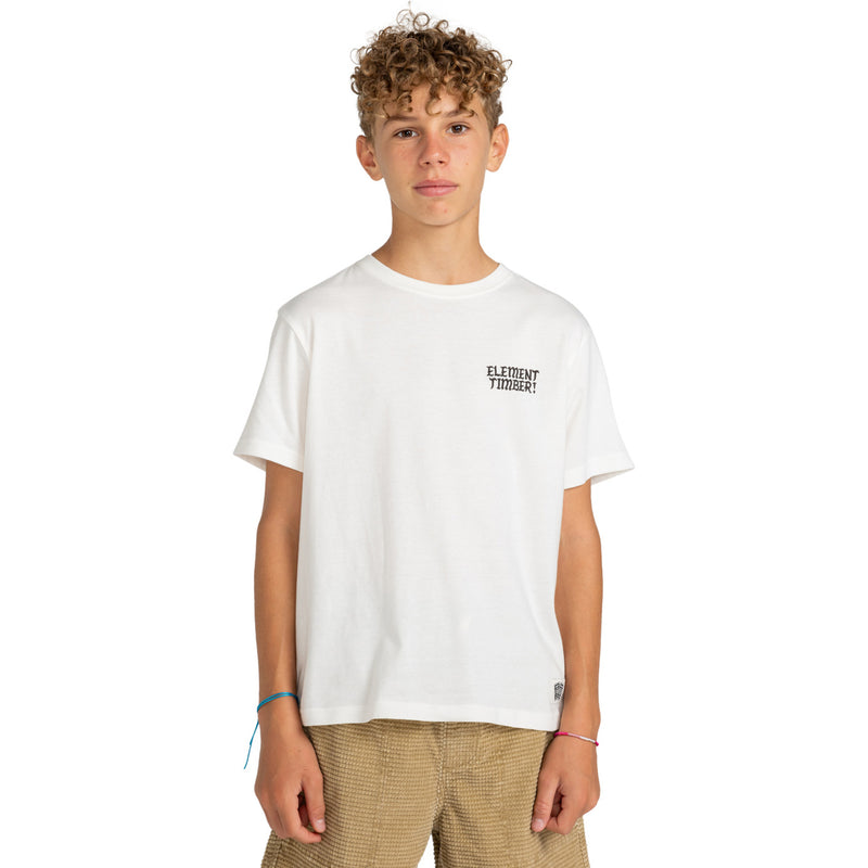 Jester SS Tee // Youth // Timber // Egret