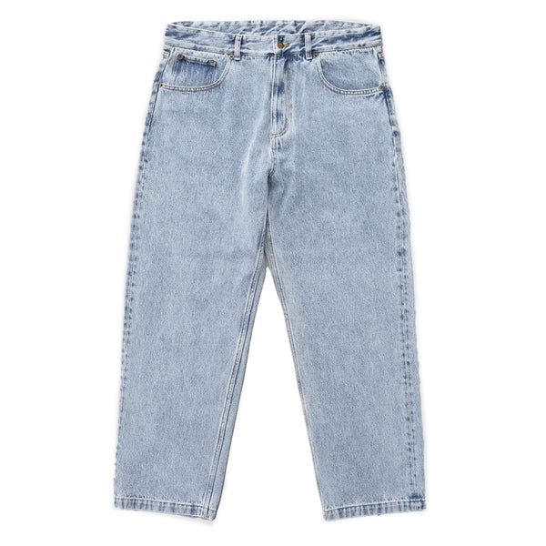 Goodies Sportive Jeans Bleu Clair Homme Vue de Face