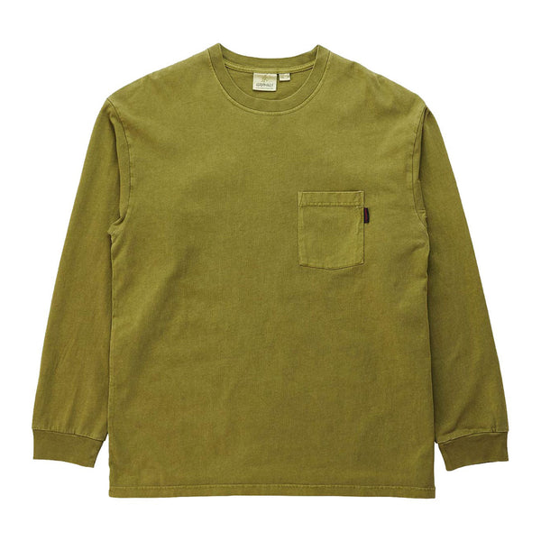 Gramicci T-shirt Longue Manche Pistache vue de face