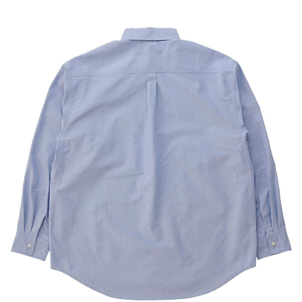 Gramicci Chemise Longue Manche Bleu Ciel Vue de dos