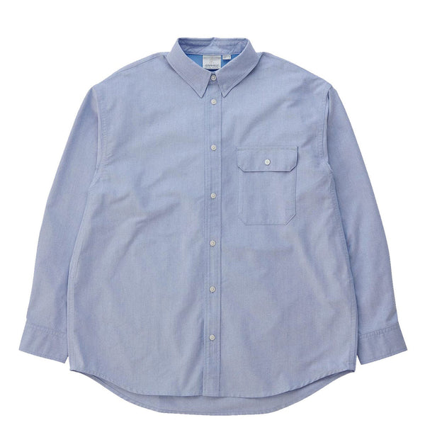 Gramicci Chemise Longue Manche Bleu Ciel Vue de face