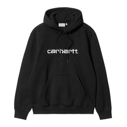 Hooded Carhartt Sweat // Black/White