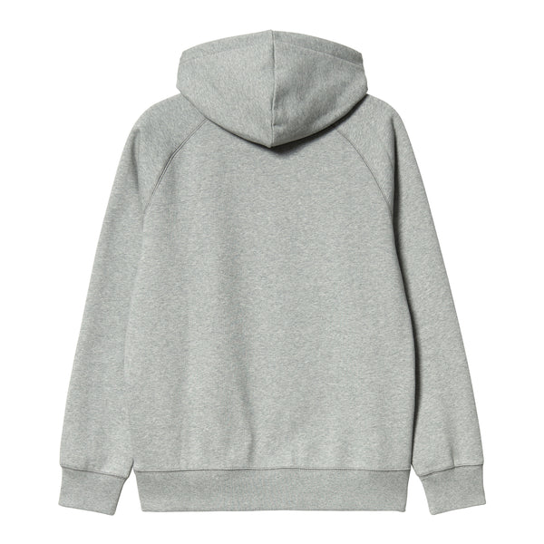 Hooded Chase Sweat // Grey Heather/Gold