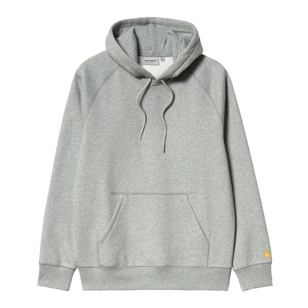 Hooded Chase Sweat // Grey Heather/Gold