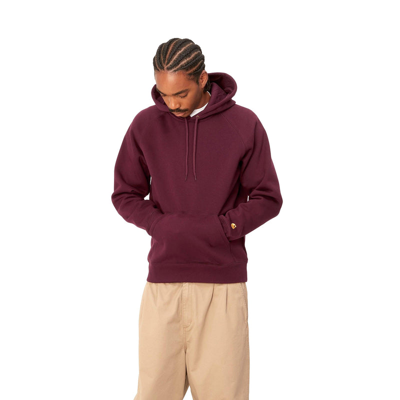 Sweats à capuche - Carhartt WIP - Hooded Chase Sweat // Amarone Gold - Stoemp