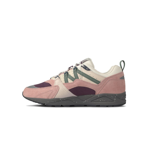 baskets karhu roses vue de l'intérieur