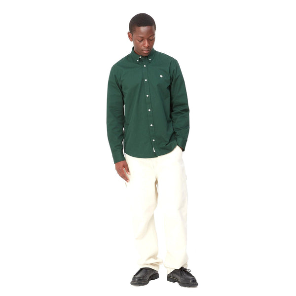Chemises - Carhartt WIP - Madison Shirt // Discovery Green/Wax - Stoemp