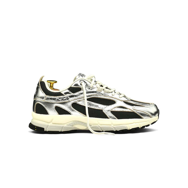 Sneakers Mercer Amsterdam femmes silver argentées vue de profil