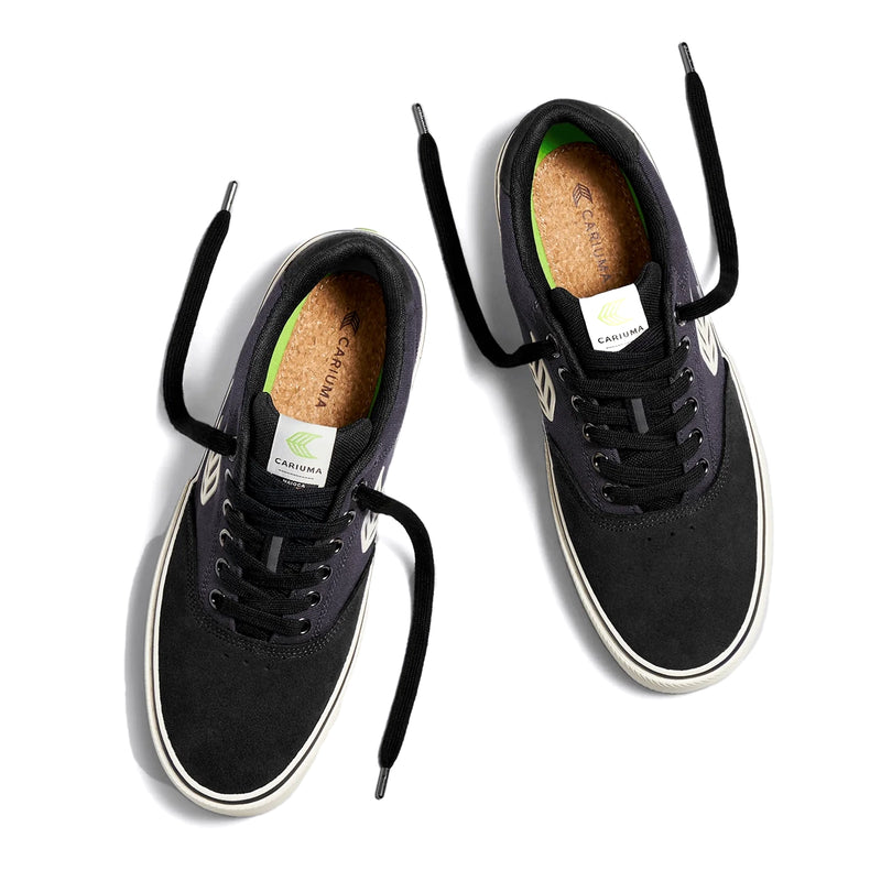 Sneakers - Cariuma - Naioca Pro // Jet Black/Dark Grey - Stoemp