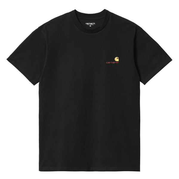 T-shirts - Carhartt WIP - SS American Script T-Shirt // Black - Stoemp