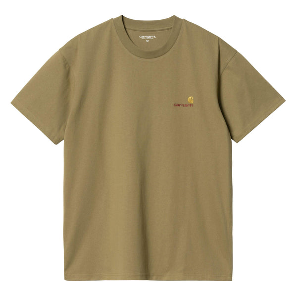 T-shirts - Carhartt WIP - SS American Script T-shirt // Larch - Stoemp