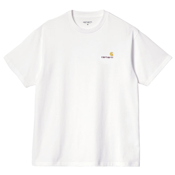 SS American Script T-shirt // White