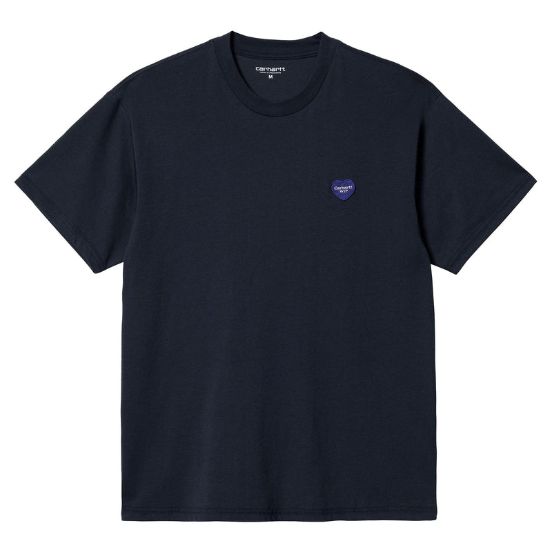 T-shirts - Carhartt WIP - SS Double Heart T-shirt // Blue - Stoemp