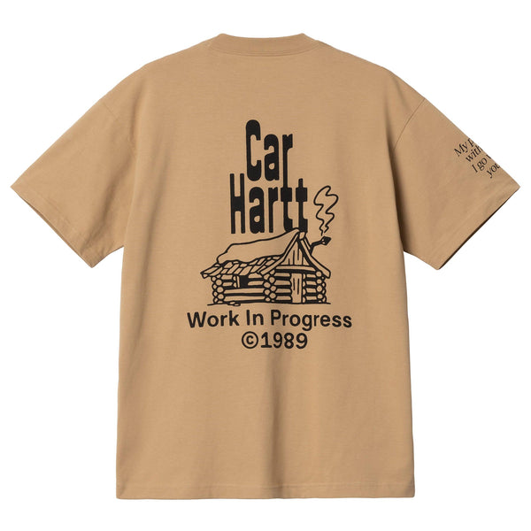 T-shirts - Carhartt WIP - SS Home T-shirt // Dusty H Brown/Black - Stoemp