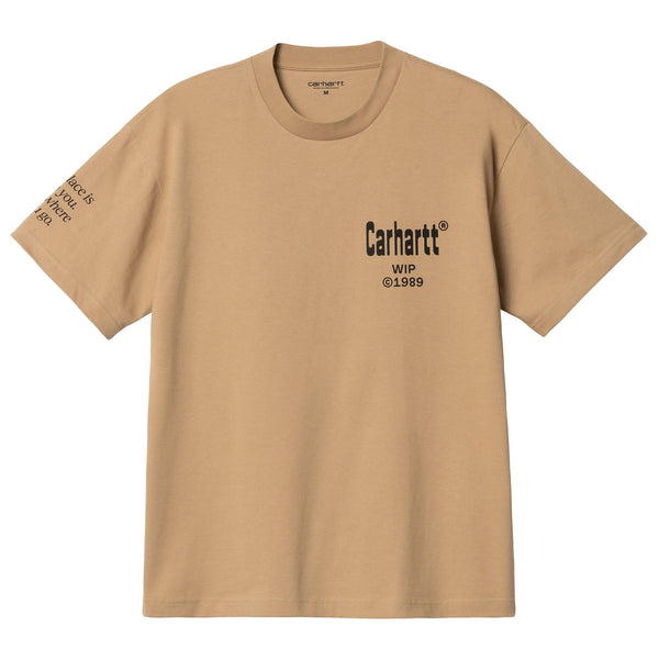 T-shirts - Carhartt WIP - SS Home T-shirt // Dusty H Brown/Black - Stoemp