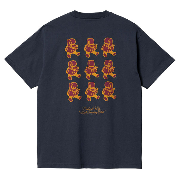 T-shirts - Carhartt WIP - SS Reading Club T-Shirt // Blue - Stoemp