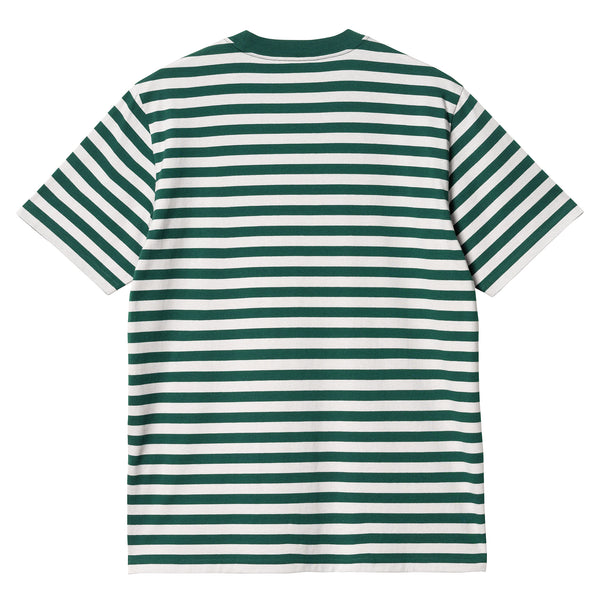 SS Scotty Athletic T-shirt // Scotty Stripe/Chervil