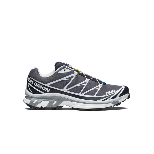 sneakers salomon XT-6 hommes et femmes grises vue de profil