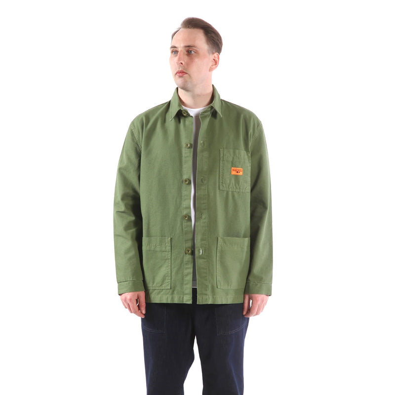 Canvas Coverall Jacket // Olive