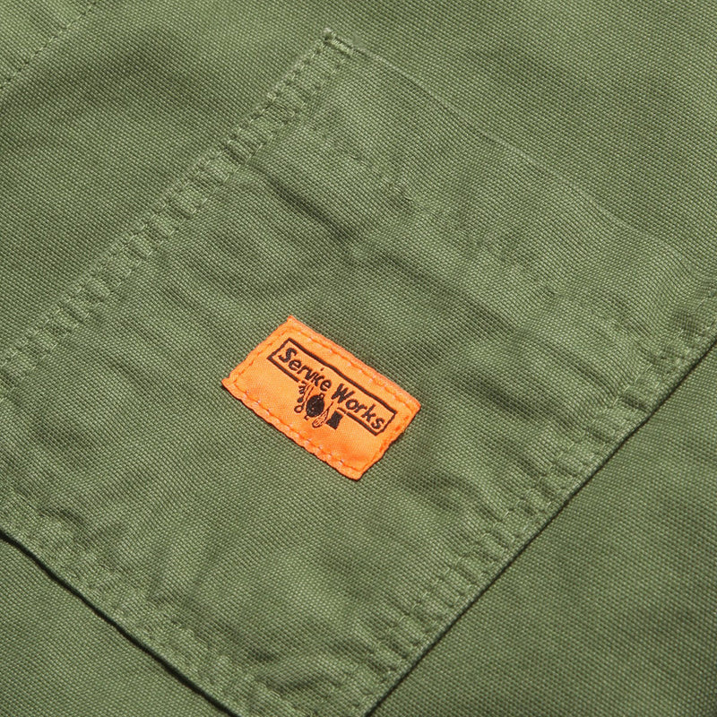 Canvas Coverall Jacket // Olive
