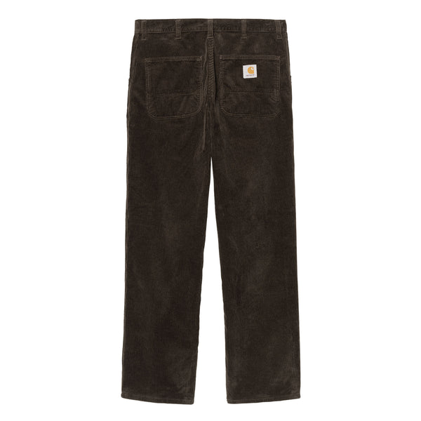 Pantalon Carhartt en velours brun vue de dos 