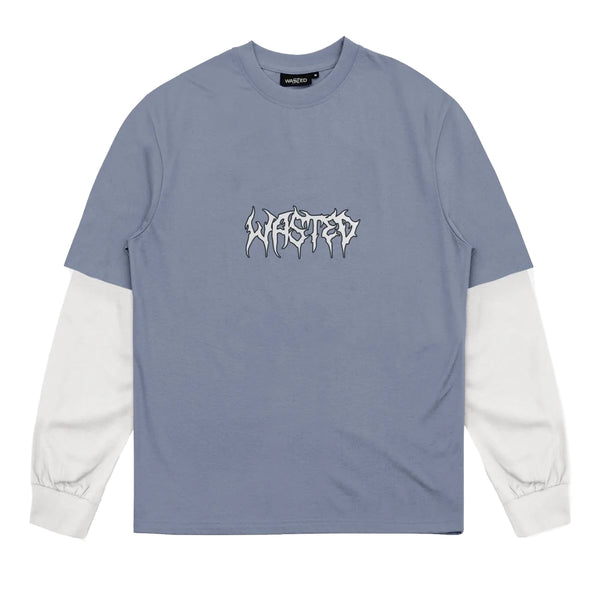 T-shirts - Wasted Paris - T-Shirt Age Feeler // Ice Blue/Off White - Stoemp