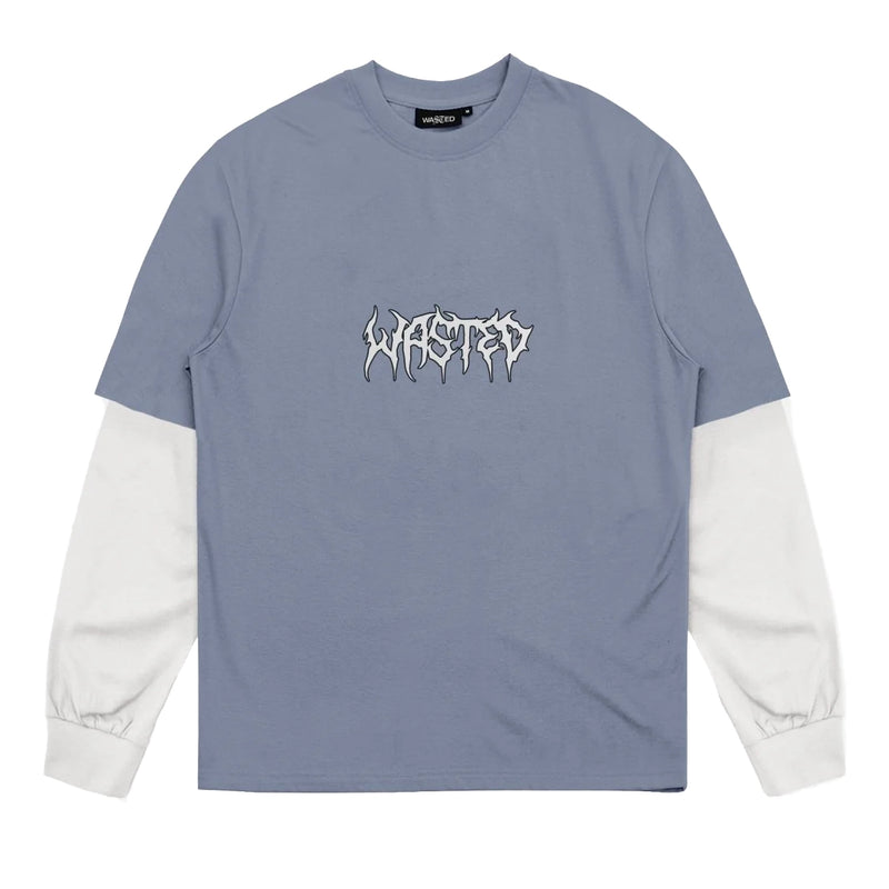 T-shirts - Wasted Paris - T-Shirt Age Feeler // Ice Blue/Off White - Stoemp