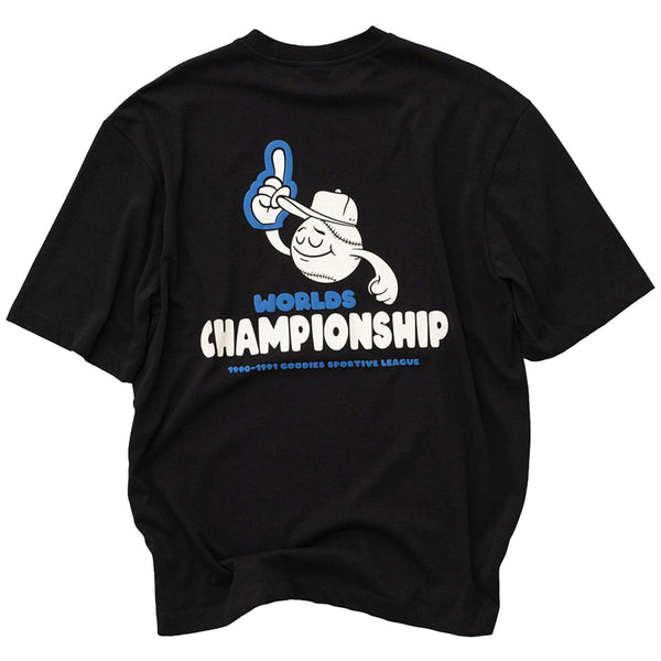 Goodies Sportive T-Shirt Black Homme Vue de dos