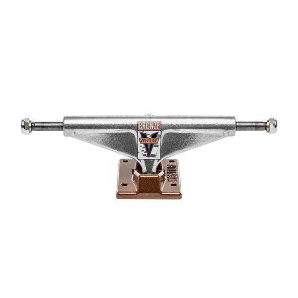 Trucks Venture x Bronze 56K Argent et Brun vue de face