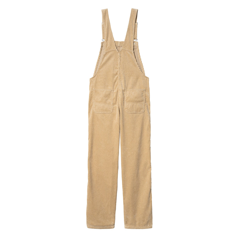 W' Bib Overall Straight // Dusty H Brown Rinsed