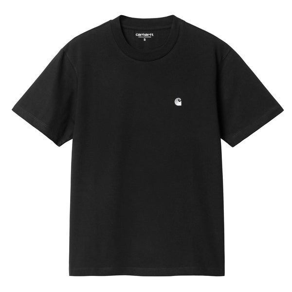 W' SS Casey T-shirt // Black/Silver