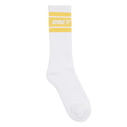 Chaussettes - Obey - Cooper II Socks // White/Honeycomb - Stoemp