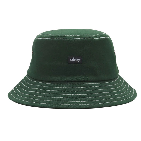 Casquettes & hats - Obey - Mac Bucket Hat // Dark Cedar - Stoemp