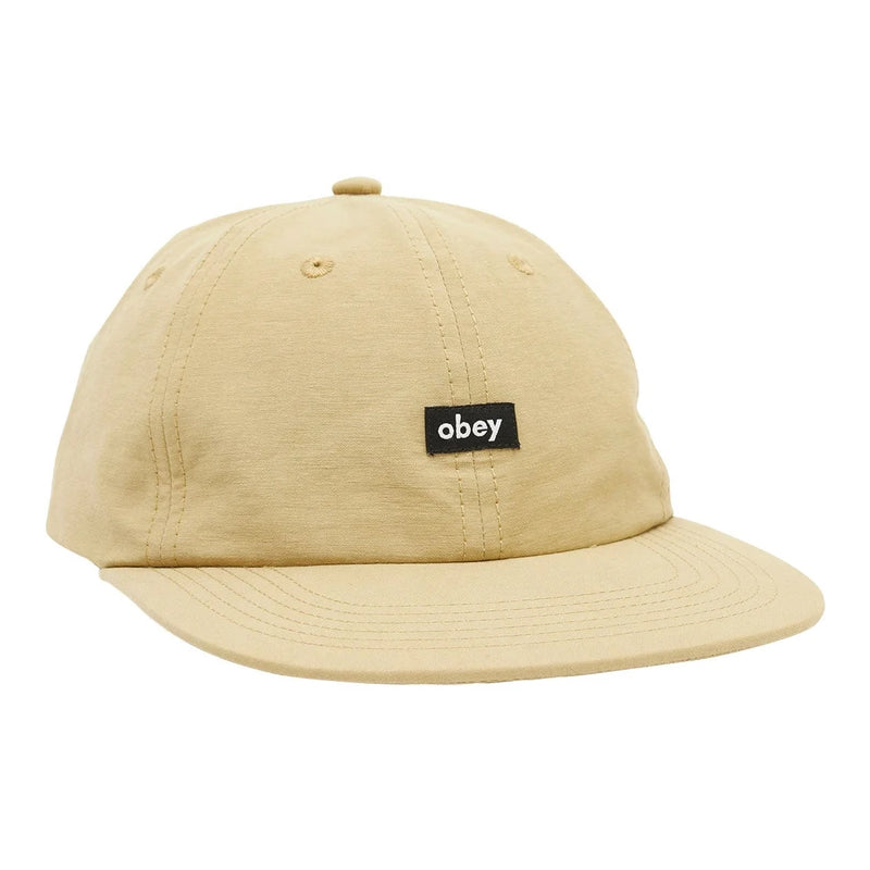 Casquettes & hats - Obey - Lowercase Tech 6 Panel // Bronze - Stoemp