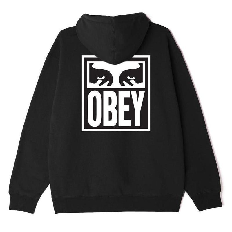 Sweats à capuche - Obey - Obey Eyes Icon 2 Hood // Black - Stoemp