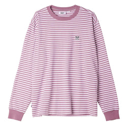 T-shirts - Obey - Icon Legacy Long Sleeve Tee // Lilac Chalk - Stoemp
