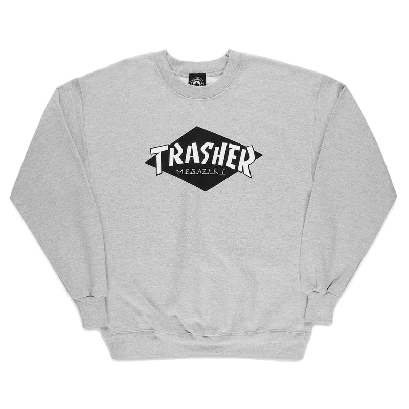 Sweats sans capuche - Thrasher - Thrasher By Parra Crew // Grey - Stoemp